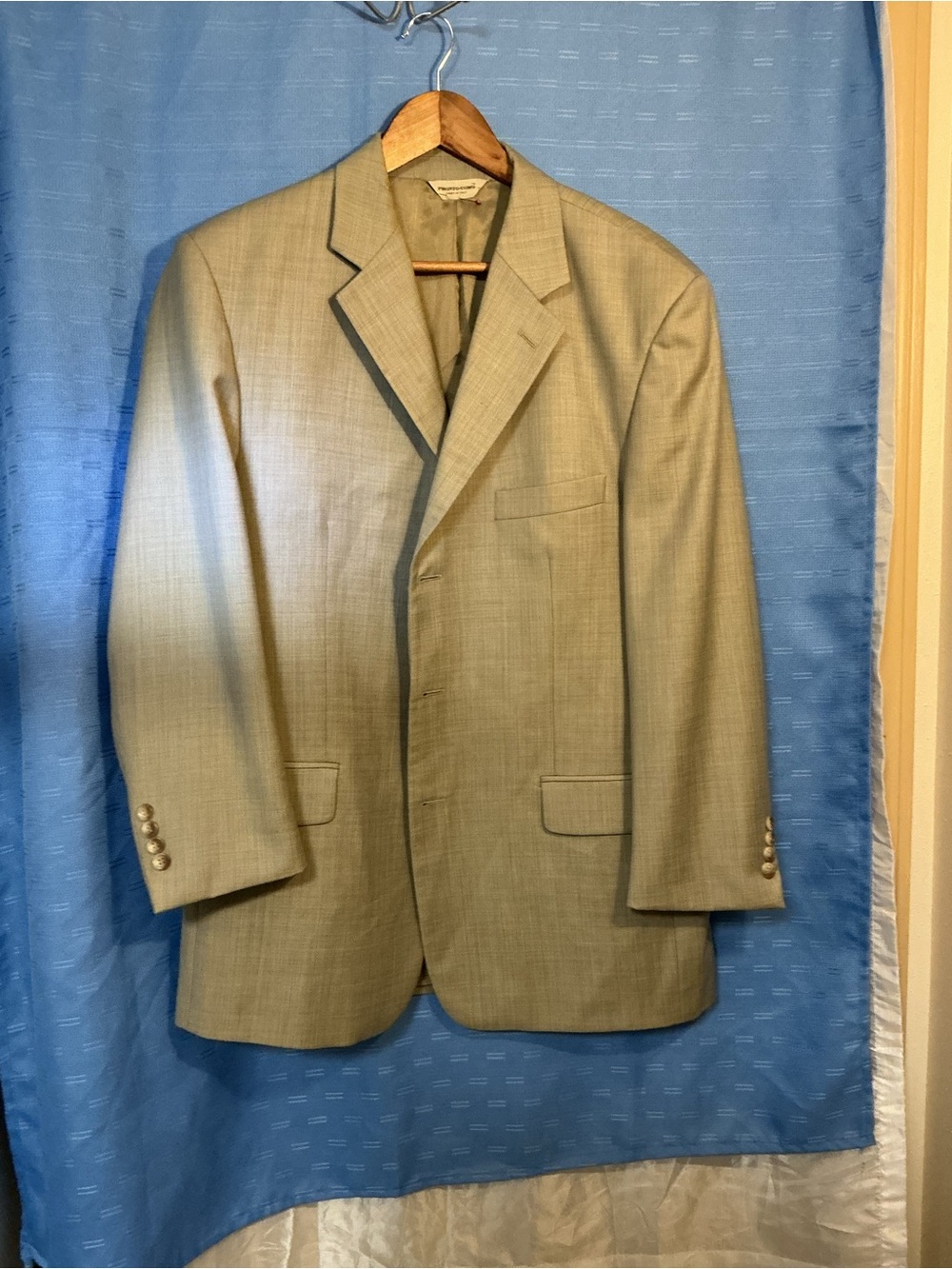 Pronto Uomo Men's Light tan Sport Coat